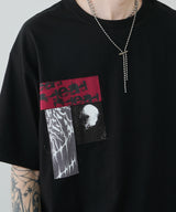 AIVER　カットオフパッチS/S TEE