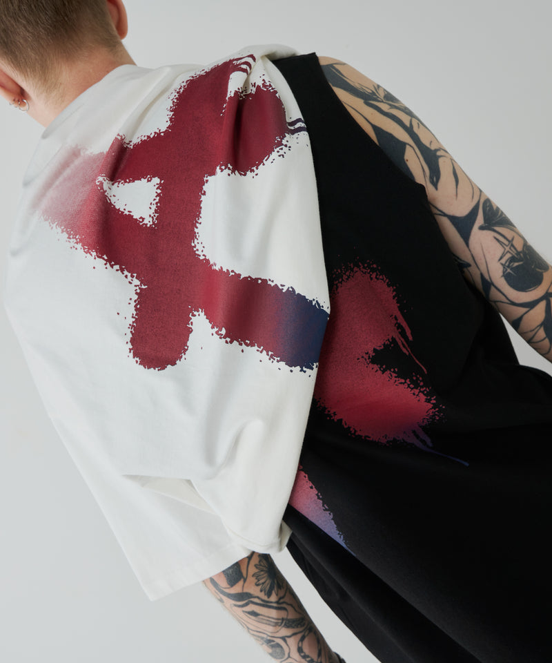 【予約】AIVER　AグラデーションN/S TEE