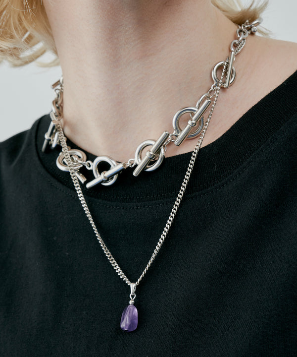 AIVER　ストーンネックレス　MADE IN JAPAN