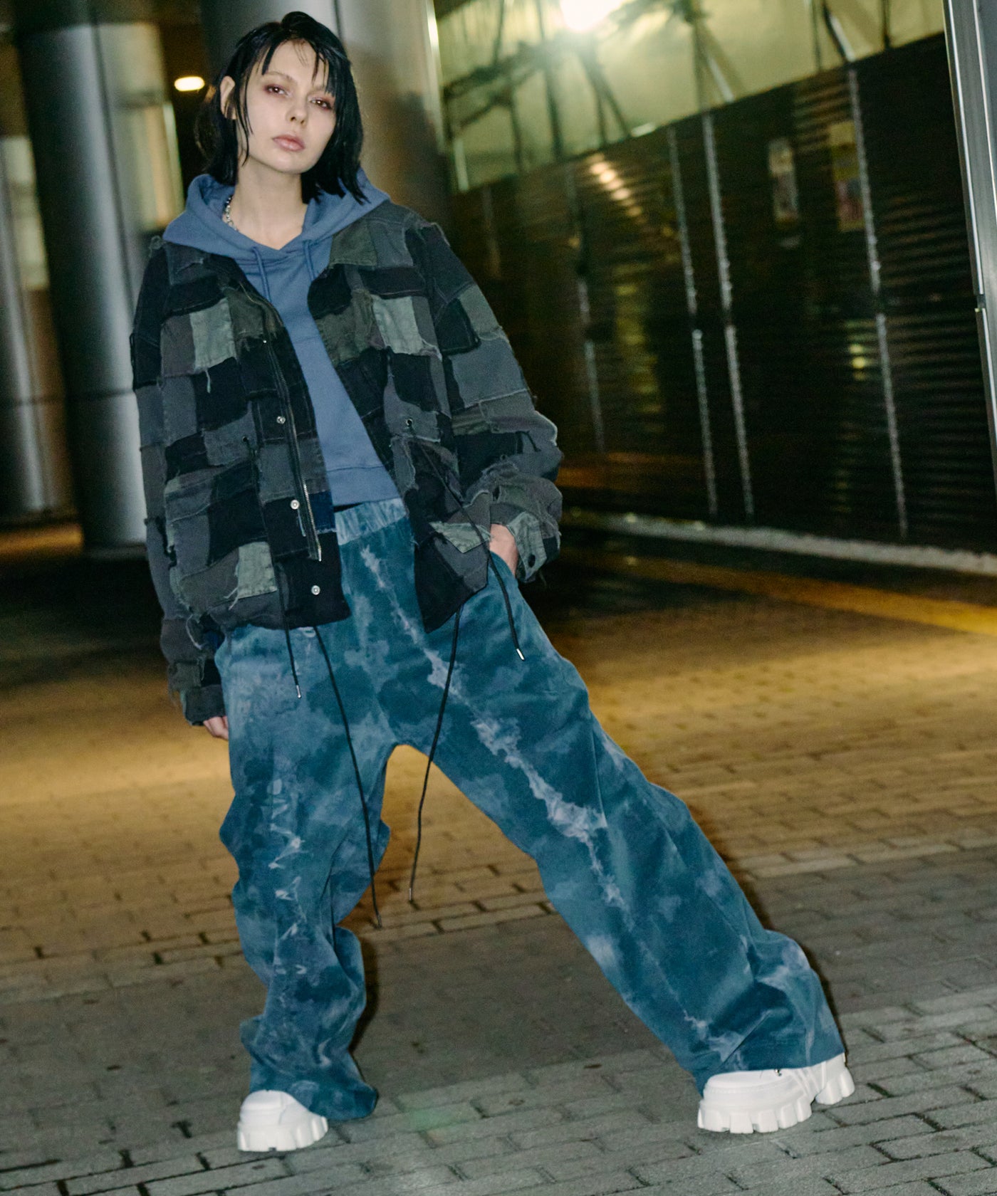 AIVER ライトソールレースブーツ