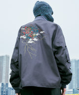 model：H171 B79 W56 H86 着用サイズ：LARGE