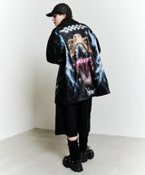 Johann×AIVER　フェイクレザーコート
