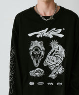 Johann×AIVER　刺繡L/S TEE