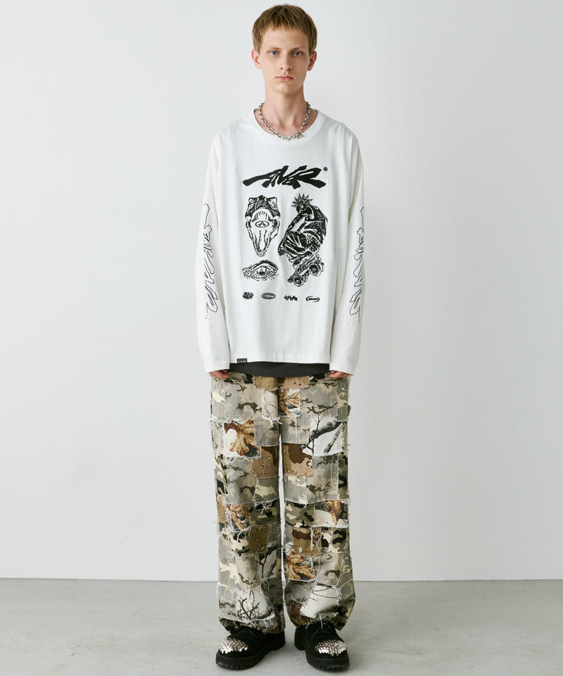 Johann×AIVER　刺繡L/S TEE
