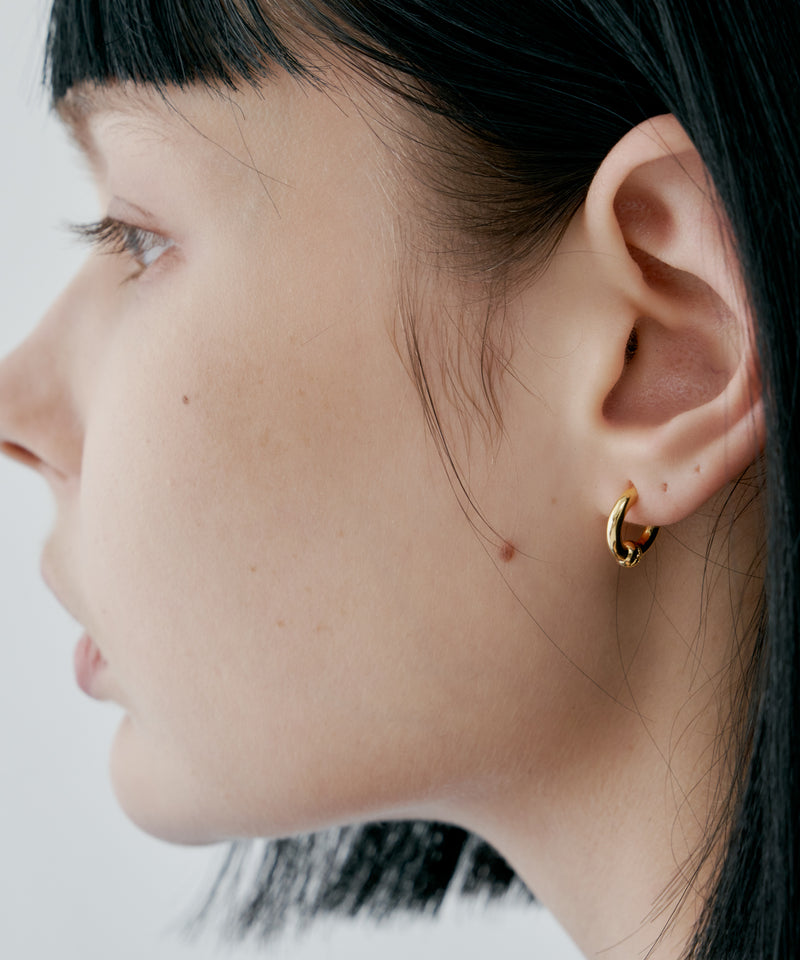 AIVER　12mm Aピアス　MADE IN JAPAN