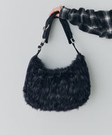 【予約】AIVER Atelier Made　ミックスファーショルダーバッグ