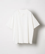 【予約】AFF AIVER　16/-ウォッシュ天竺スキッパーS/S TEE