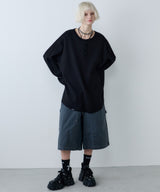 AIVER　ヘビーワッフルモンスターL/S TEE