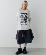 Johann×AIVER　刺繡L/S TEE