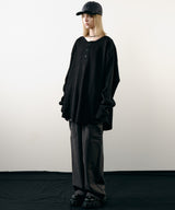 【ONLINE STORE先行予約】AIVER　ヘビーワッフルモンスターL/S TEE