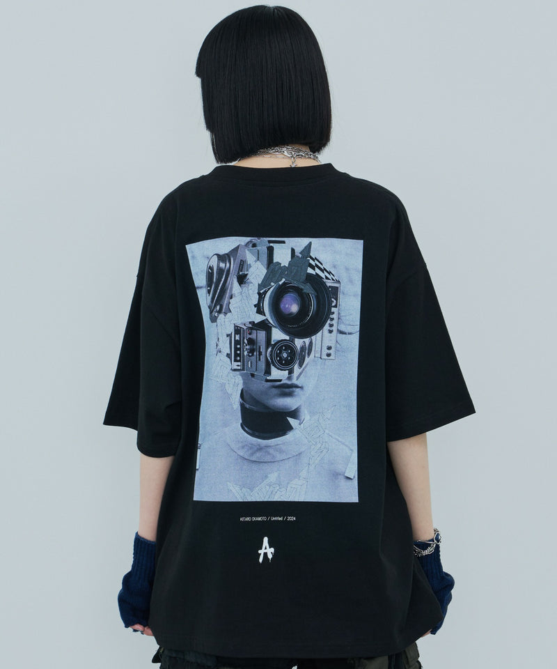 岡本奇太郎×AIVER　フェイスS/S TEE