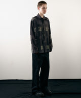 【ONLINE STORE先行予約】AIVER　トロンプルイユボロ転写シャツ