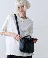 【ONLINE STORE先行予約】AFF AIVER　スクエアミニボストンバッグ