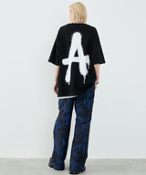 AIVER　アブストラクトジャガードワイドパンツ
