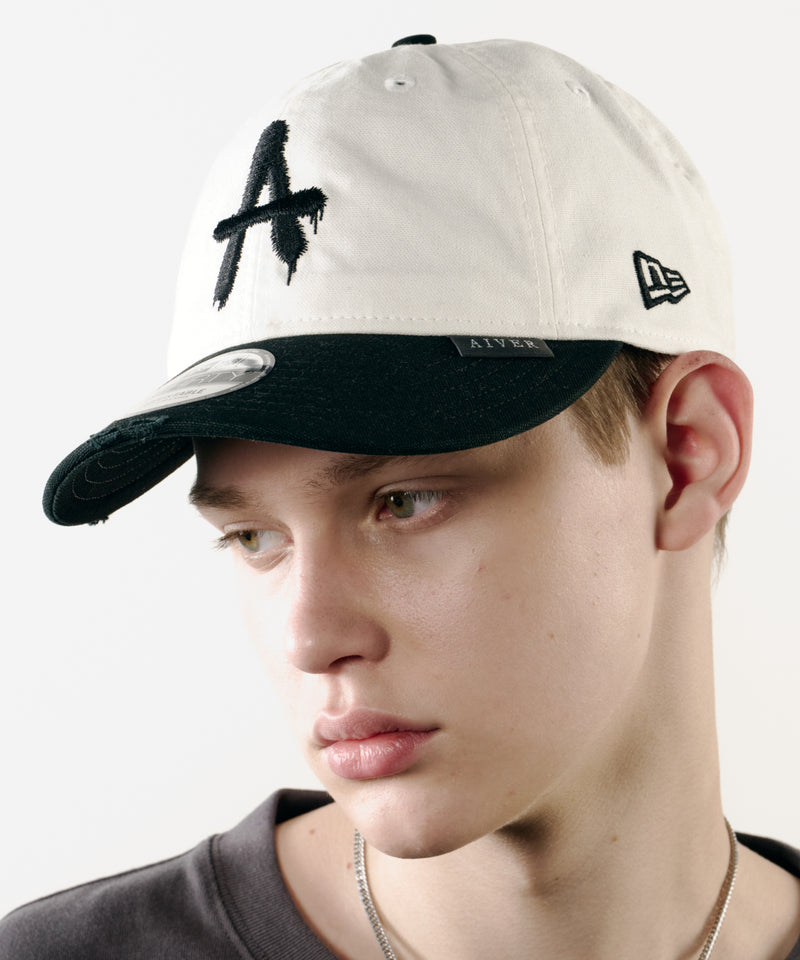 NEW ERA×AIVER A 9THIRTY/ADJUSTABLE DUCK+DAMAGE