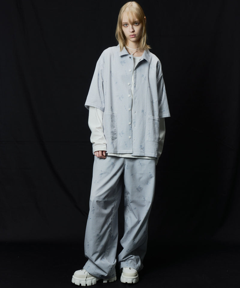 AIVER ドットメッシュナイトカモ S/S シャツ