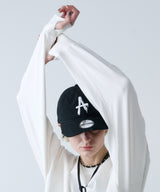 【ONLINE STORE先行予約】AFF AIVER　16/-ウォッシュ天竺ワイドスリーブL/S TEE