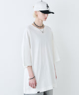 AIVER　16/‐ウォッシュ天竺モンスターS/S TEE