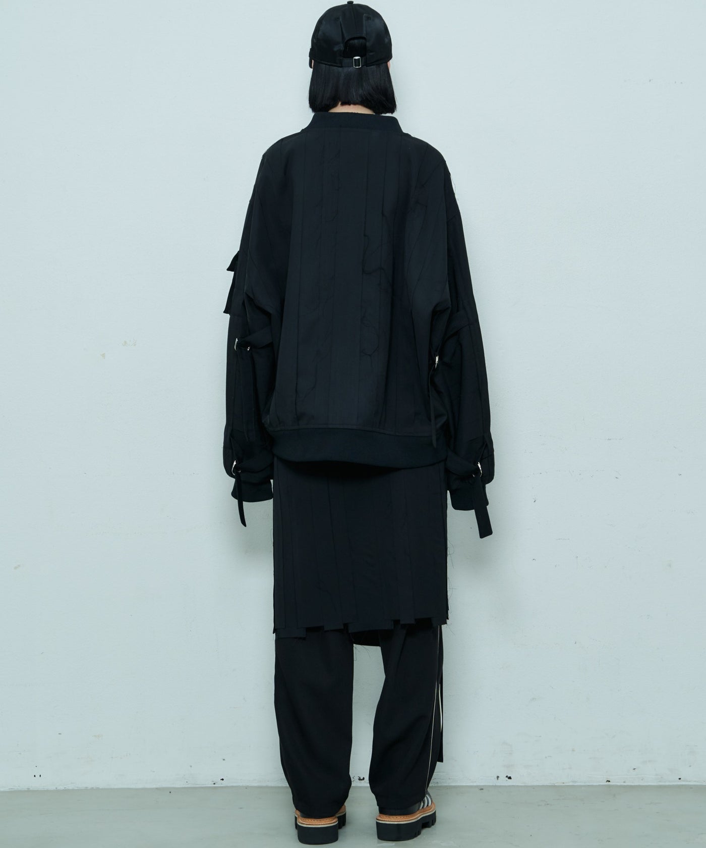 AIVER Atelier Made 高密度ギャバクラストラップスカート MADE