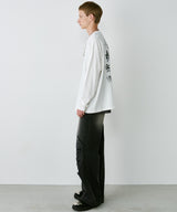 【予約】AIVER　エラープリントL/S TEE