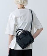 【ONLINE STORE先行予約】AFF AIVER　スクエアミニボストンバッグ