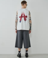 【予約】AIVER　AグラデーションN/S TEE