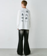 【予約】AIVER　エラープリントL/S TEE