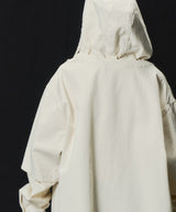 【ONLINE STORE先行予約】AIVER　レイヤードカットオフツイルシャツ