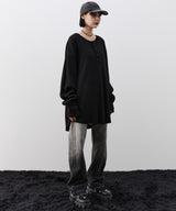 【予約】AIVER　ヘビーワッフルモンスターL/S TEE