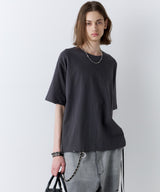 AFF AIVER　16/-ウォッシュ天竺コンパクトS/S TEE