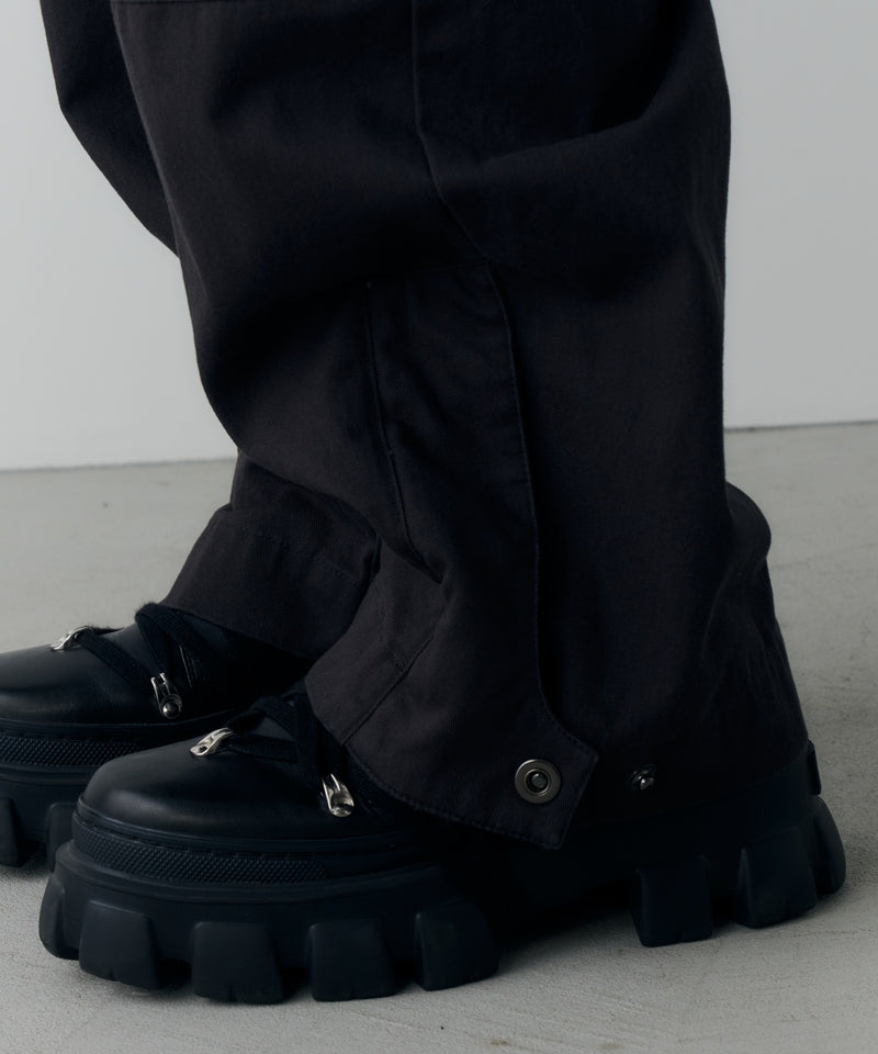 AFF AIVER　バイオウォッシュダブルニーカーゴパンツ