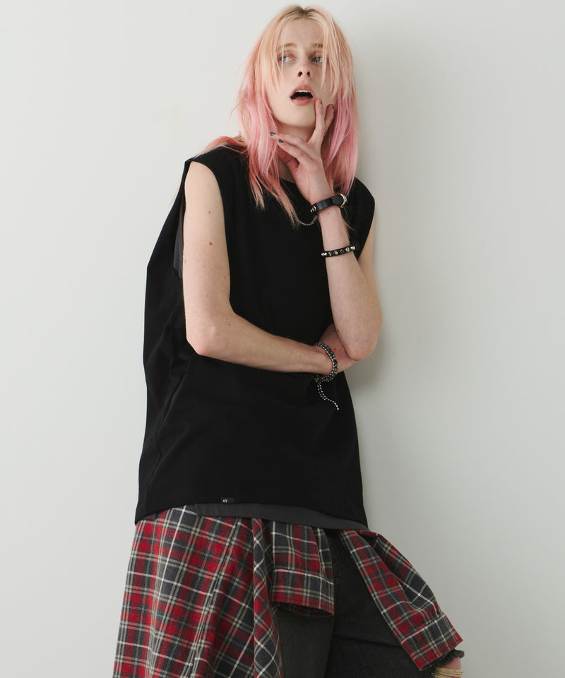 【予約】AFF AIVER　16/-ウォッシュ天竺N/S TEE (レギュラーレングス)
