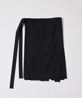 AIVER Atelier Made　高密度ギャバクラストラップスカート　MADE IN JAPAN