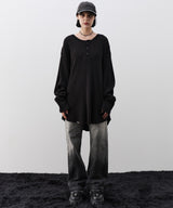 【予約】AIVER　ヘビーワッフルモンスターL/S TEE
