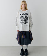 Johann×AIVER　刺繡L/S TEE