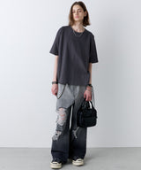AFF AIVER　16/-ウォッシュ天竺コンパクトS/S TEE