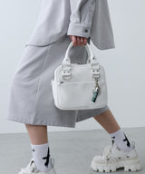 【ONLINE STORE先行予約】AFF AIVER　スクエアミニボストンバッグ