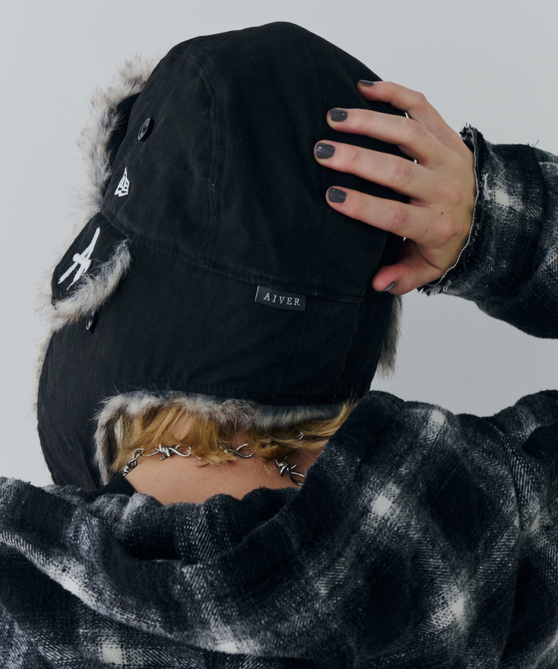 【ONLINE STORE 先行予約】NEW ERA×AIVER　WASHED A TRAPPER