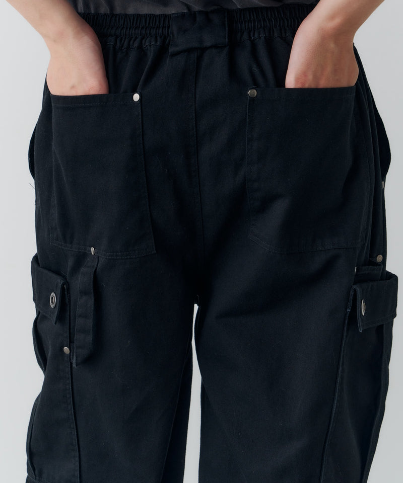 AFF AIVER　バイオウォッシュダブルニーカーゴパンツ