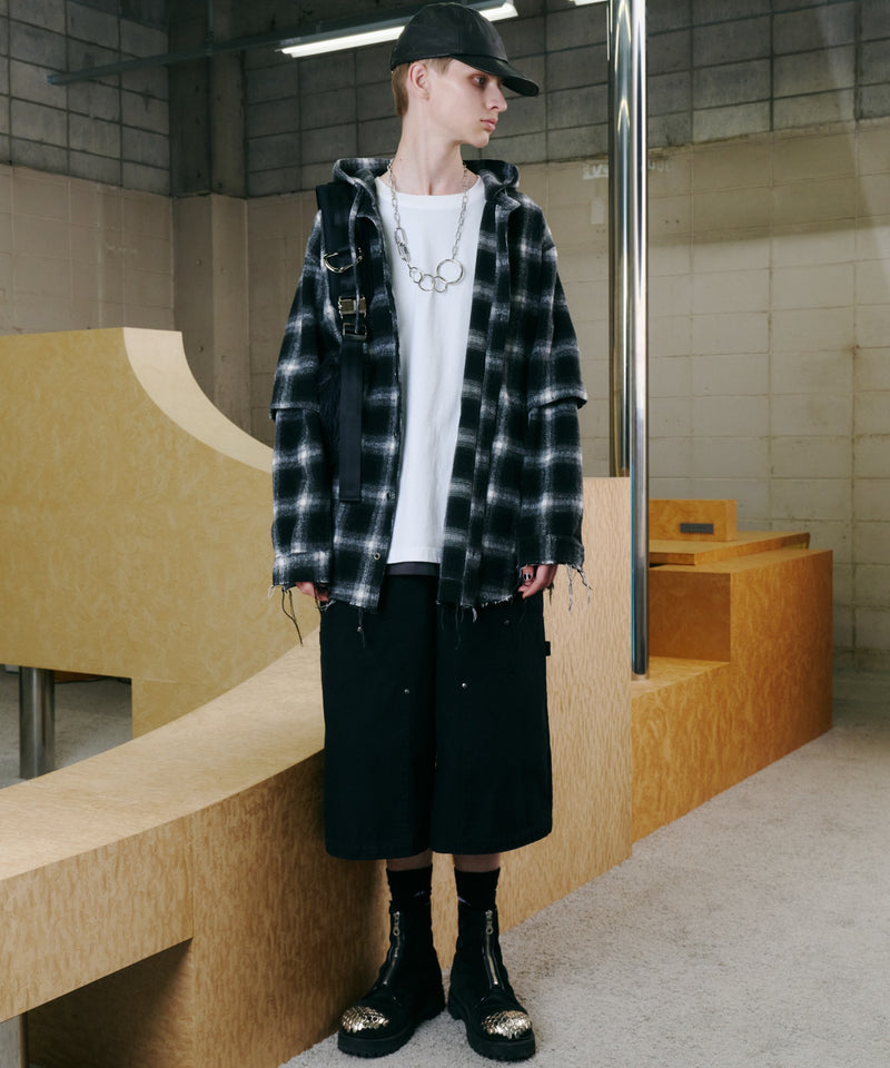 【予約】AIVER Atelier Made　ミックスファーショルダーバッグ