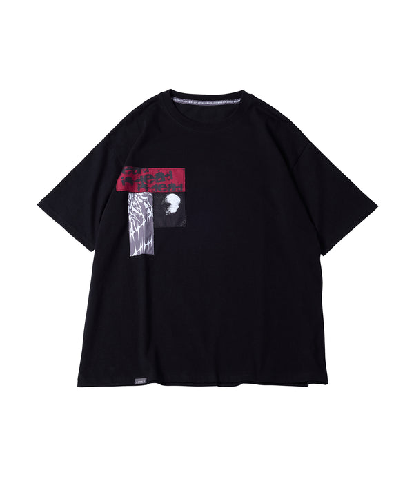 【予約】AIVER　カットオフパッチS/S TEE