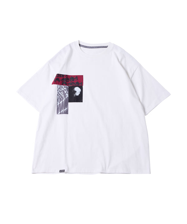 【予約】AIVER　カットオフパッチS/S TEE