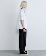 AIVER　30/2ウォッシュ天竺ガゼットポケットコンパクトS/S TEE