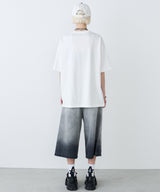 【予約】AFF AIVER　16/-ウォッシュ天竺スキッパーS/S TEE