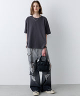 AFF AIVER　16/-ウォッシュ天竺コンパクトS/S TEE