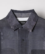 【ONLINE STORE先行予約】AIVER　トロンプルイユボロ転写シャツ