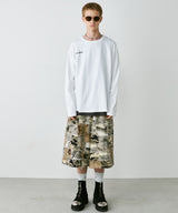 【予約】AIVER　30/2ウォッシュ天竺フットボールL/S TEE