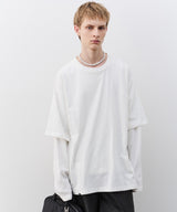 AFF AIVER　ワッフルレイヤードL/S TEE