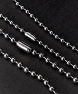 AFF AIVER　サージカルボールチェーンネックレス