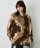 【予約】AFF AIVER　ムラ染めニットL/S TEE